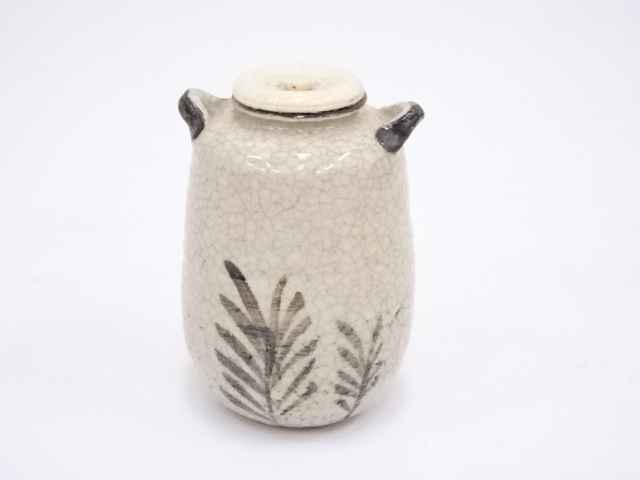 道具 ] - 道具 山口錠鐵造 絵瀬戸茶入 □z | ネットショップ圭 netshop
